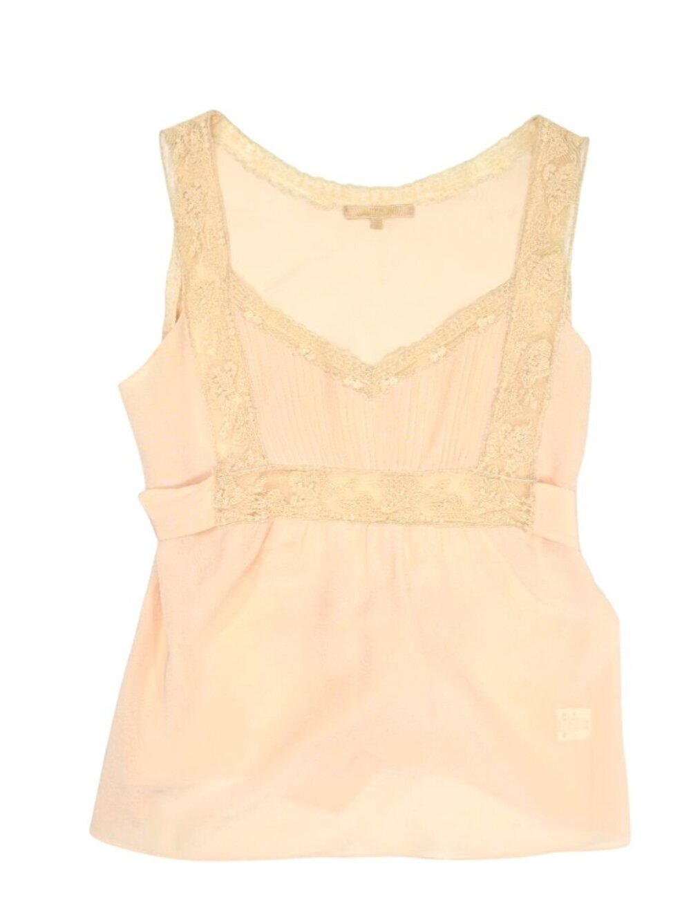 Paul & Joe Lace Trim Tank Top in Pink
